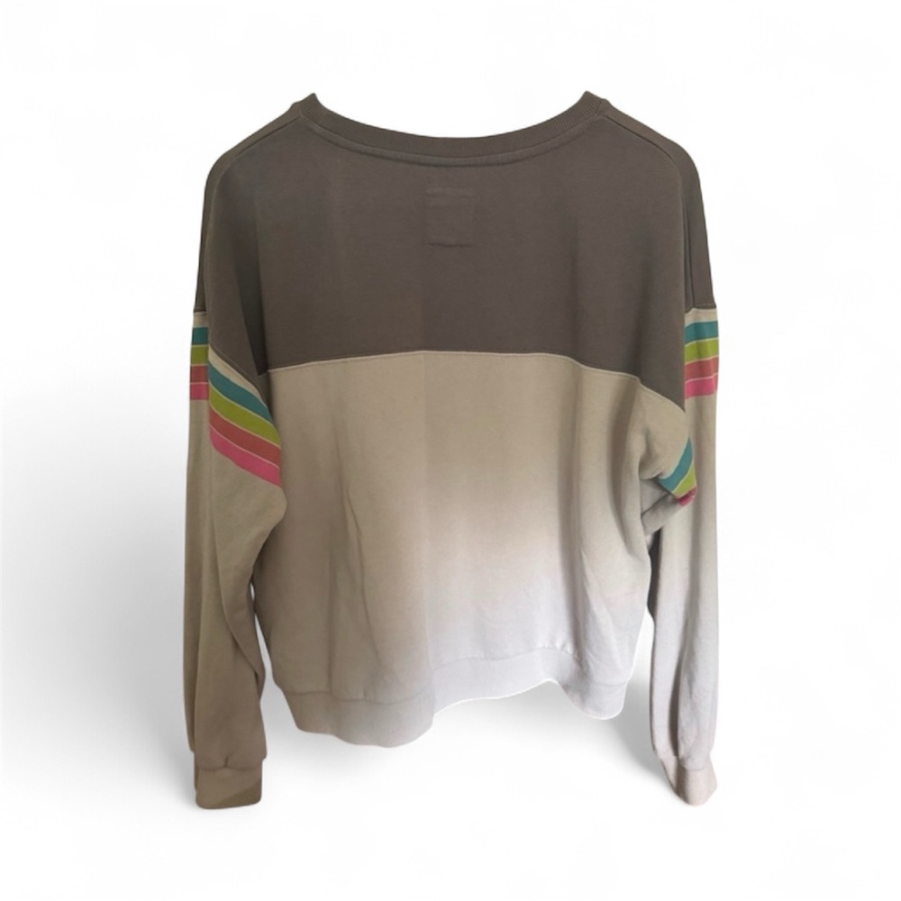 Rip Curl Surf Revival Sweatshirt & Sweatpants Set w/ Colorful Stripes - Picture 3 of 9